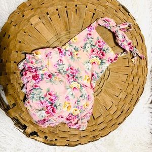 3/$25 Boho Floral Romper